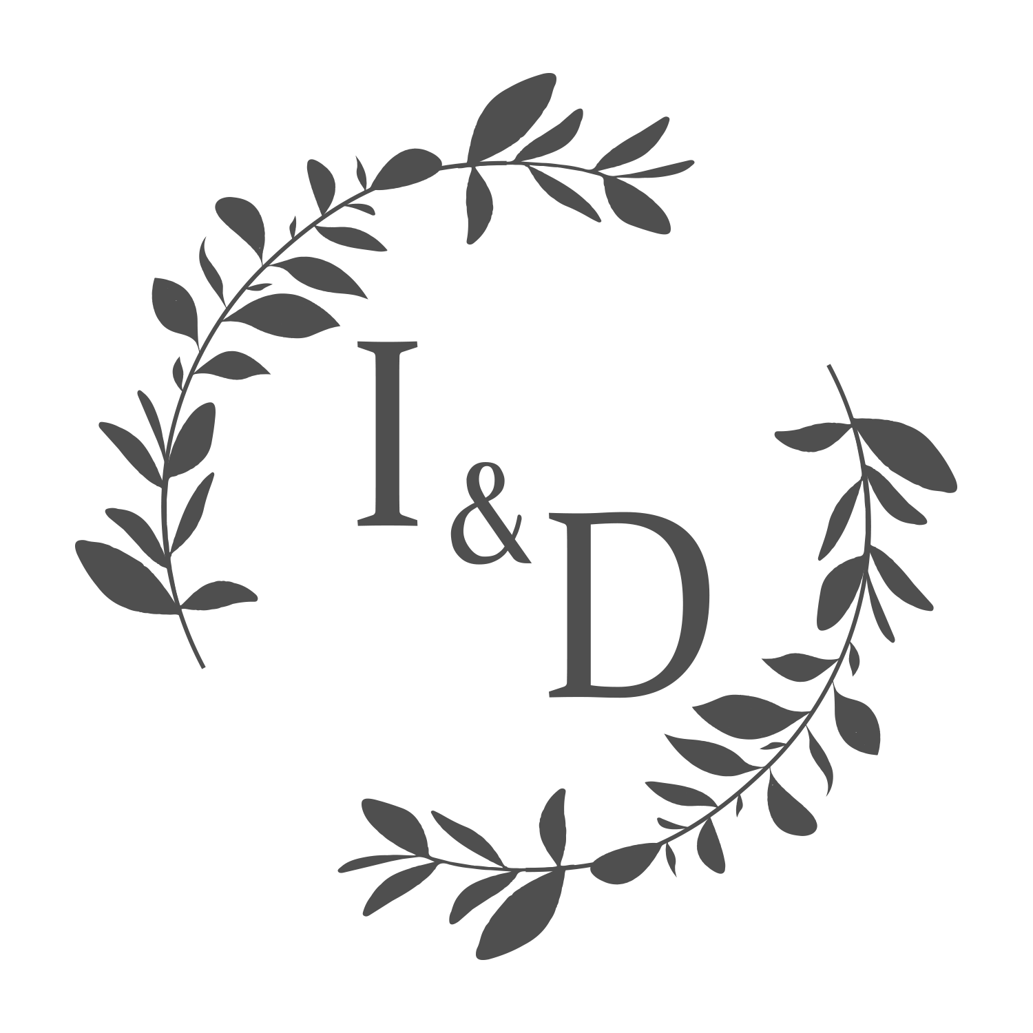 Logo de Boda D & I